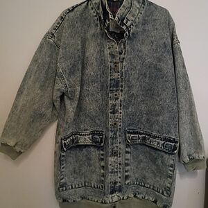 VTG Current Seen Women's Denim Jean Jacket OS